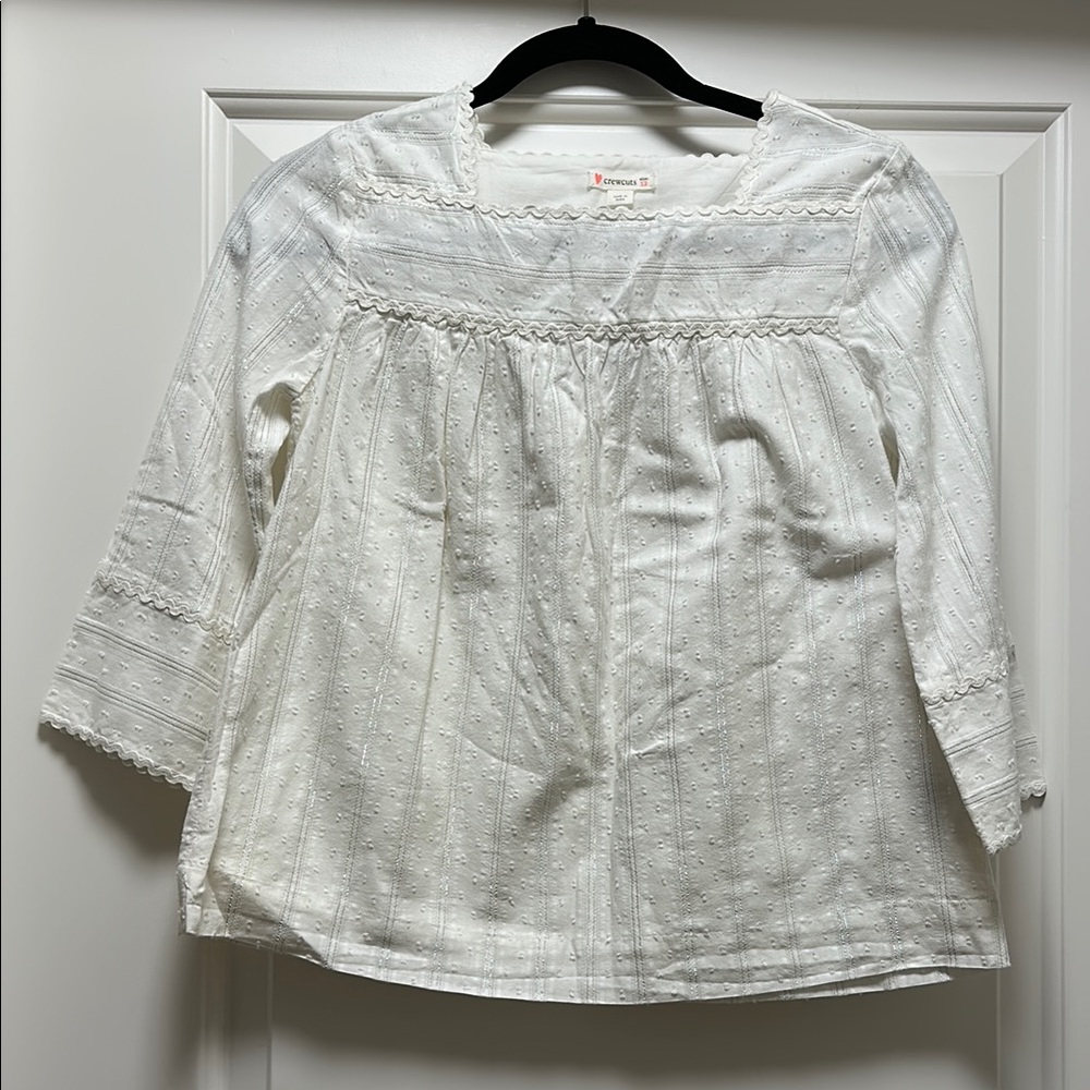[3/$24] Crewcuts White Blouse Top